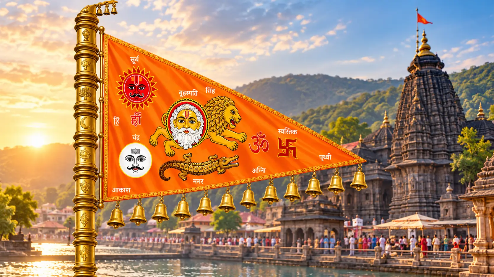 Trimbakeshwar Simhastha Kumbh Mela 2026 Dharma Dhwaja